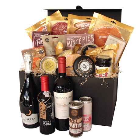 The Boozy Christmas Hamper by The Artisan Smokehouse