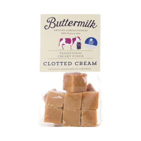 A bag of Buttermilk Clotted Cream Fudge