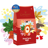 A box of Copperpot's maple syrup fudge