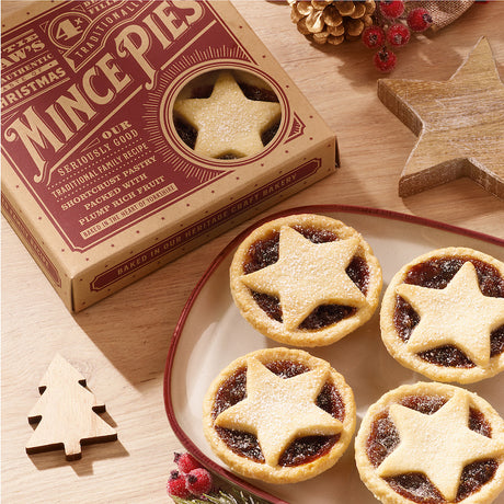 A box of luxury mince pies