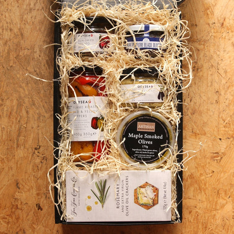 The Mini Meze Hamper by The Artisan Smokehouse