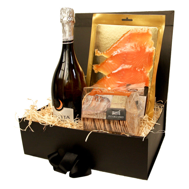 The Smoked Salmon & Prosecco Hamper by The Artisan Smokehouse