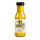 A bottle of Tracklements sweet mustard ketchup