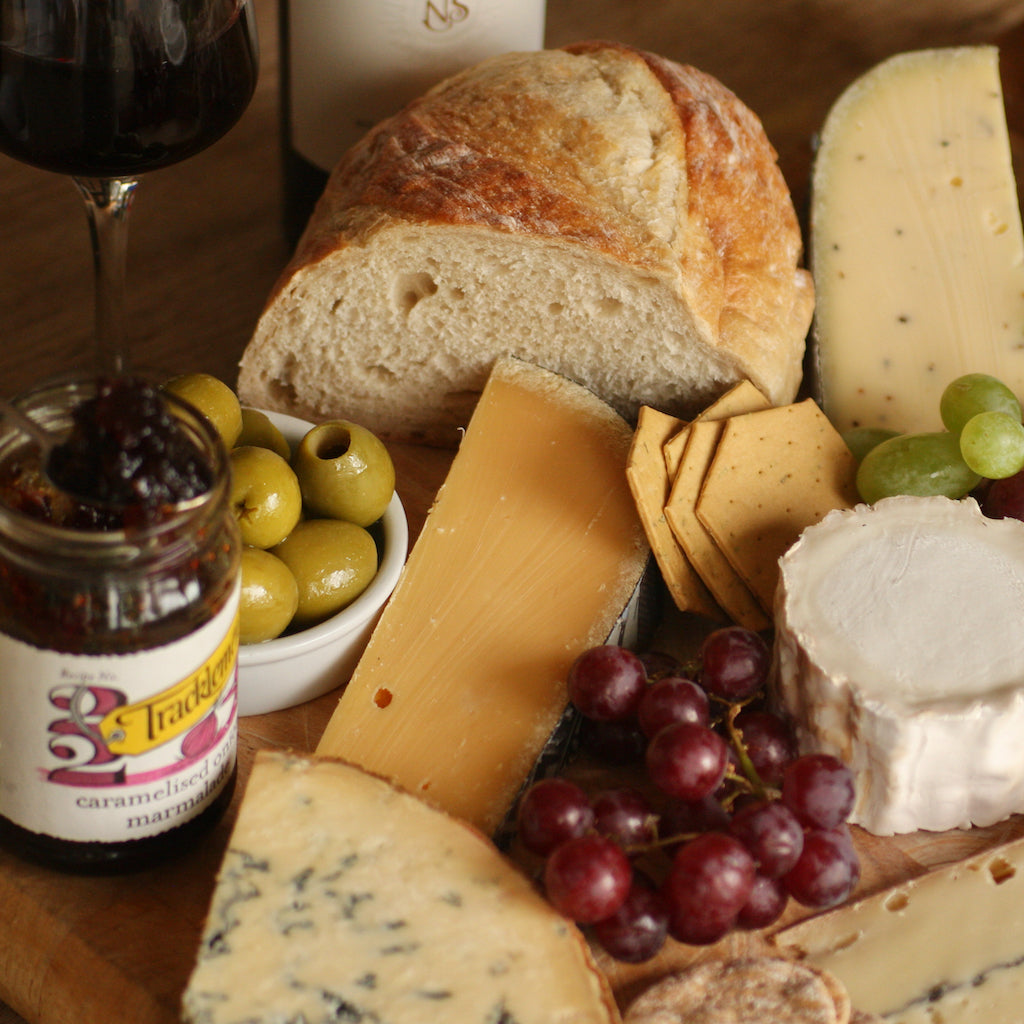 The Gourmet Cheese and Wine Hamper by The Artisan Smokehouse