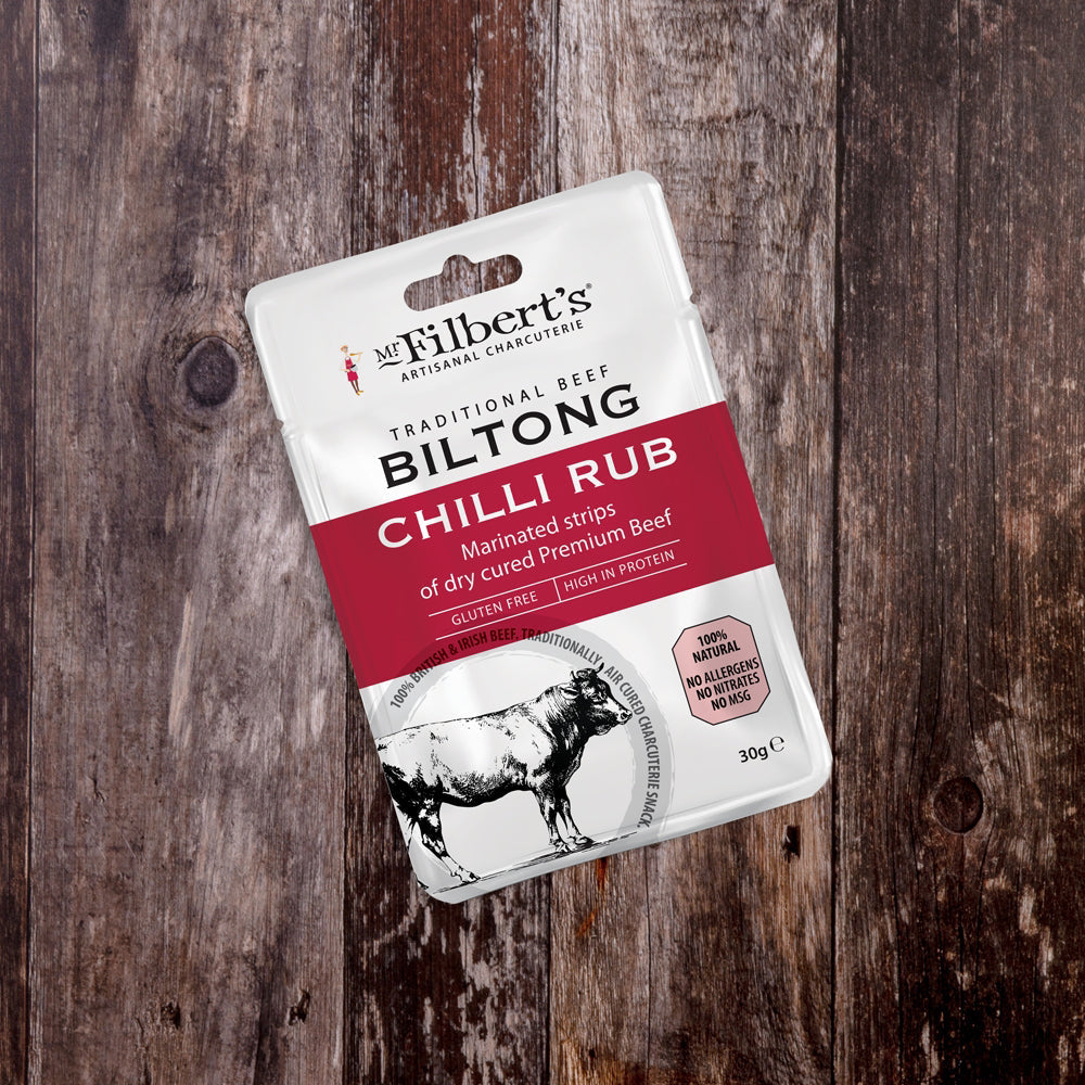 Chilli Rub Biltong by The Artisan Smokehouse